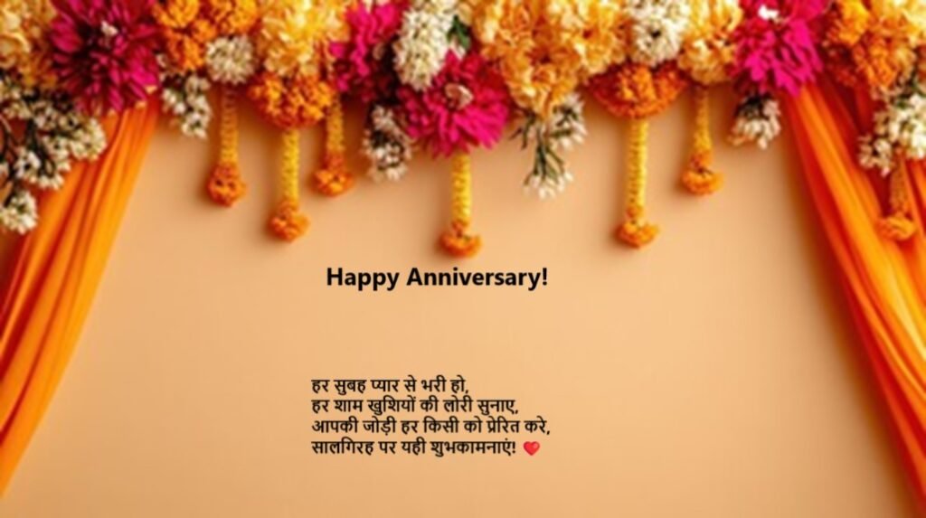 anniversary wishes hindi