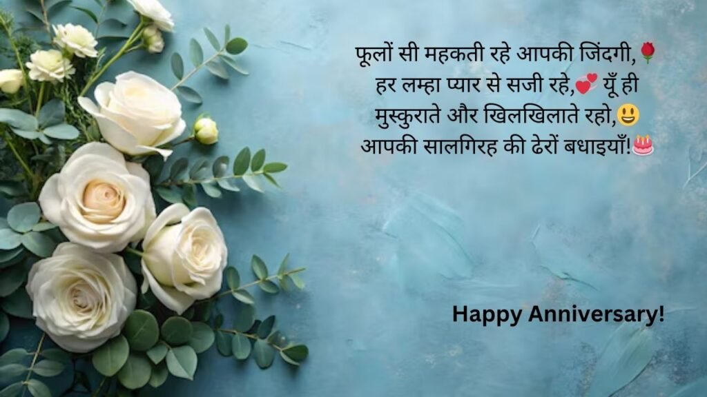 anniversary wishes for couple in hindi