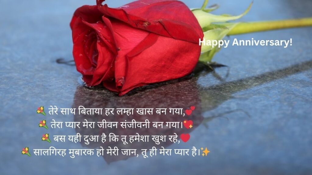 wife marriage anniversary wishes in hindi