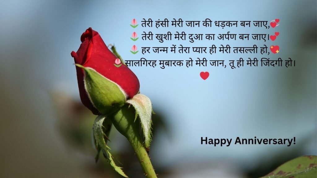 wife marriage anniversary wishes in hindi