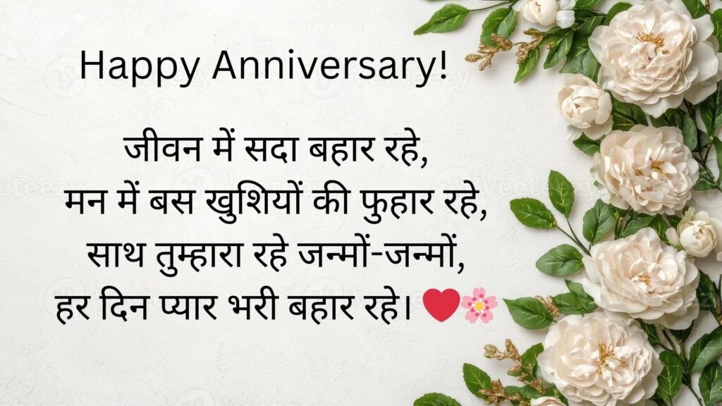 happy marriage anniversary in hindi